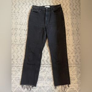 Abercrombie and Fitch Ultra High Rise Ankle Straight